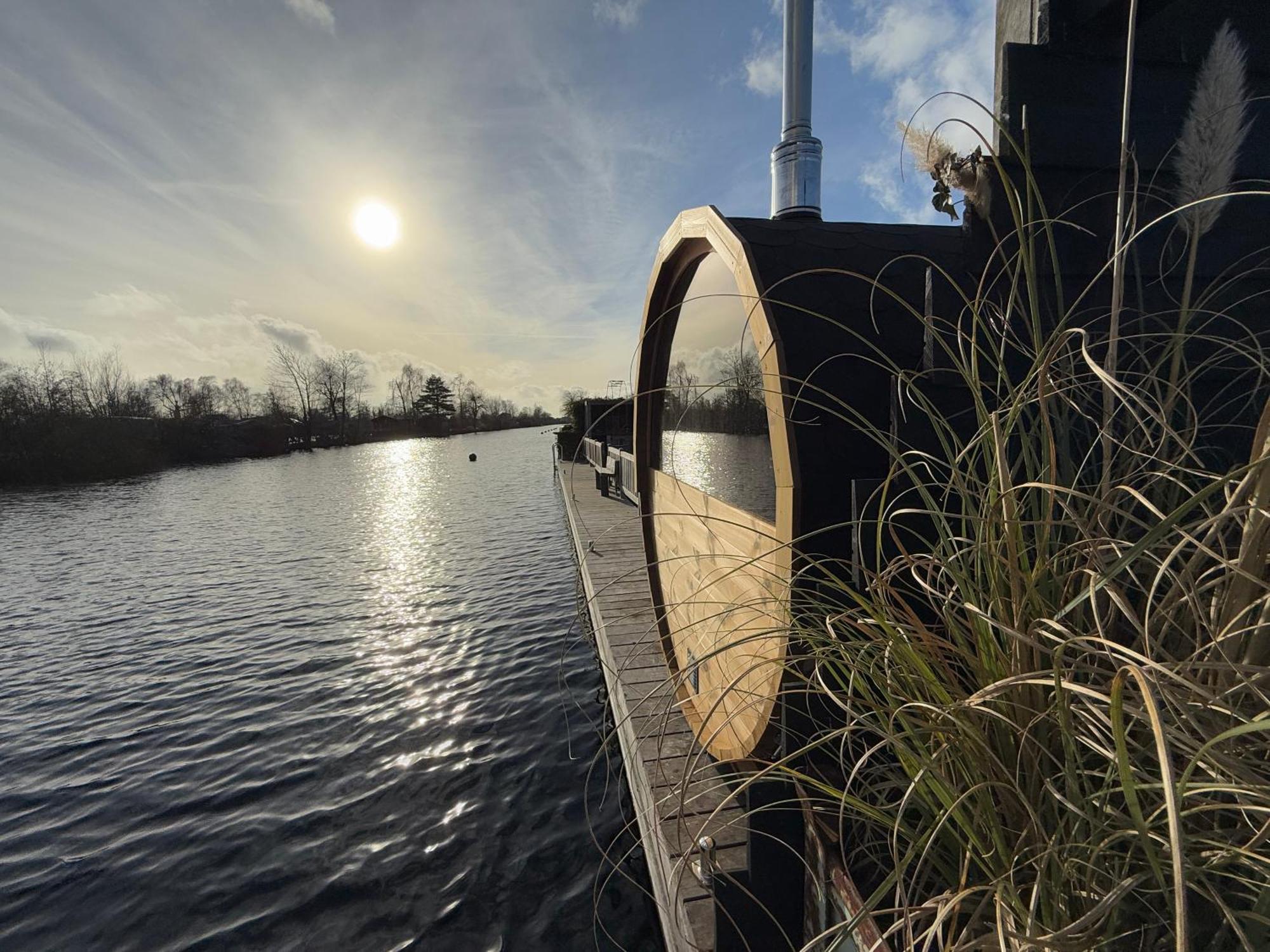 New - Private Residence With Sauna - On A Lake Near Amsterdam Vinkeveen Extérieur photo