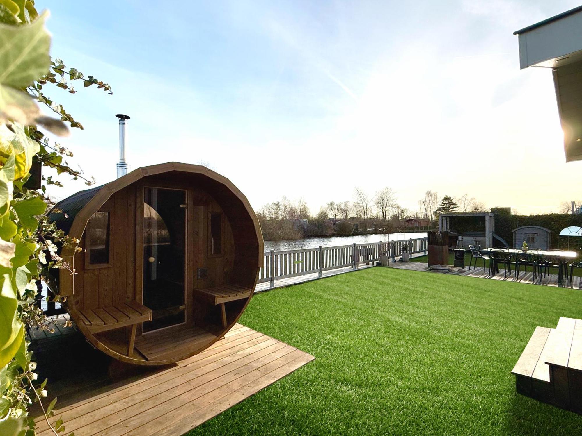 New - Private Residence With Sauna - On A Lake Near Amsterdam Vinkeveen Extérieur photo